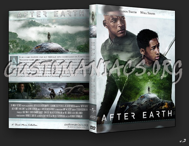 After Earth dvd cover