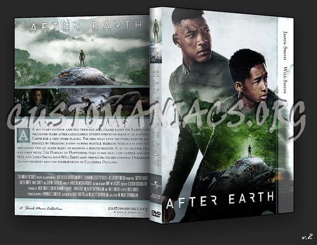 After Earth dvd cover