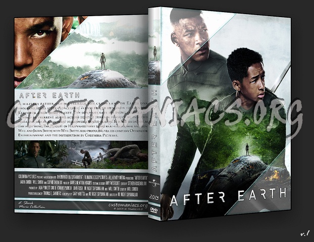 After Earth dvd cover