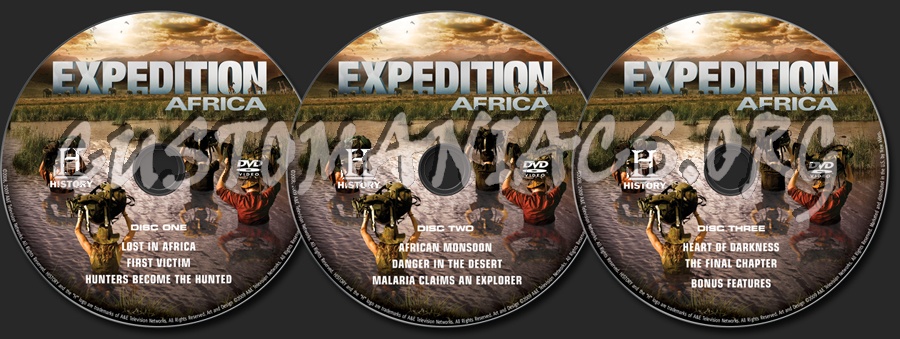 Expedition Africa dvd label