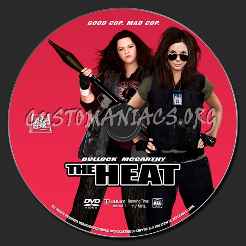 The Heat dvd label