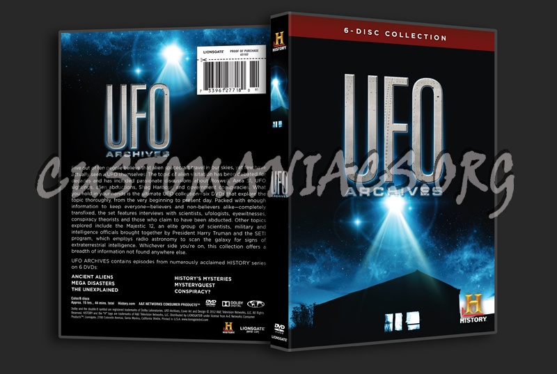 UFO Archives dvd cover