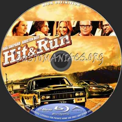 Hit And Run blu-ray label