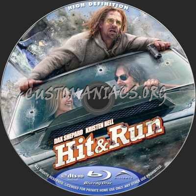 Hit And Run blu-ray label