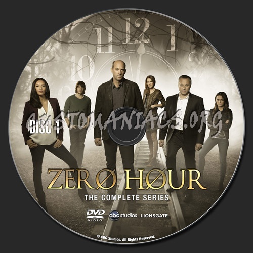 Zero Hour - Complete Series dvd label