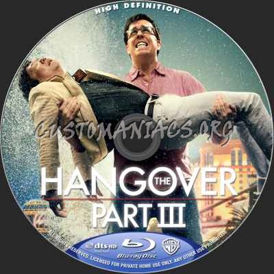 The Hangover Part 3 blu-ray label