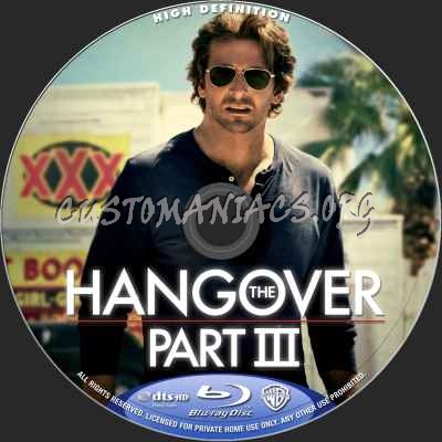 The Hangover Part 3 blu-ray label