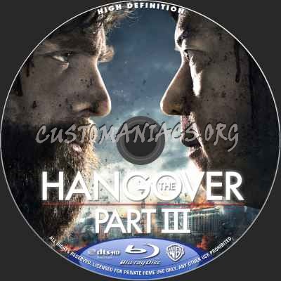 The Hangover Part 3 blu-ray label