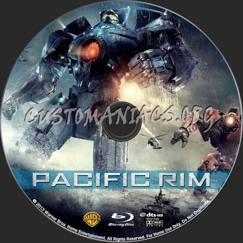 Pacific Rim blu-ray label