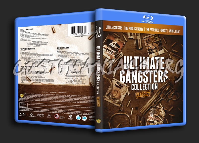 Ultimate Gangsters Collection blu-ray cover