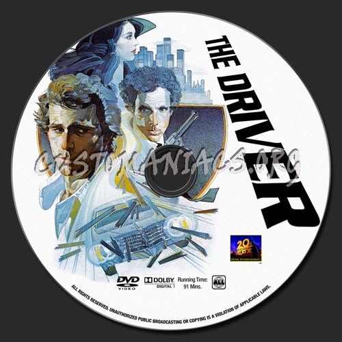 The Driver dvd label