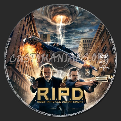 R.i.p.d. dvd label