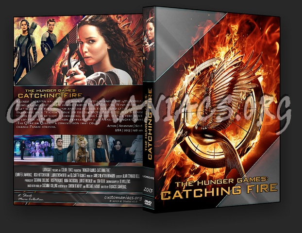 The Hunger Games: Catching Fire dvd cover