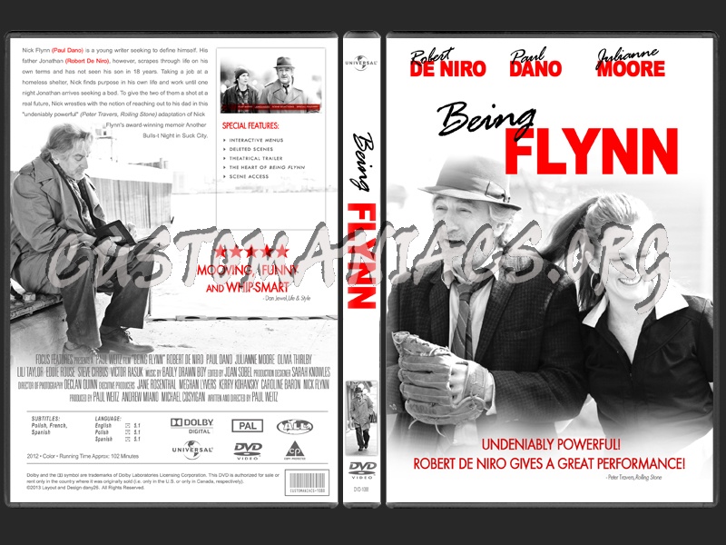 Being Flynn dvd cover