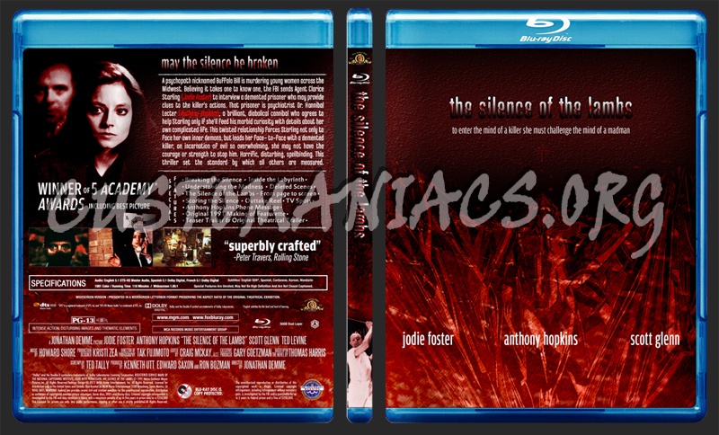 The Silence of the Lambs blu-ray cover