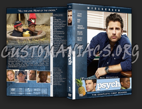 Psych dvd cover