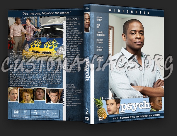 Psych dvd cover