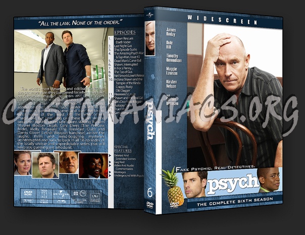 Psych dvd cover