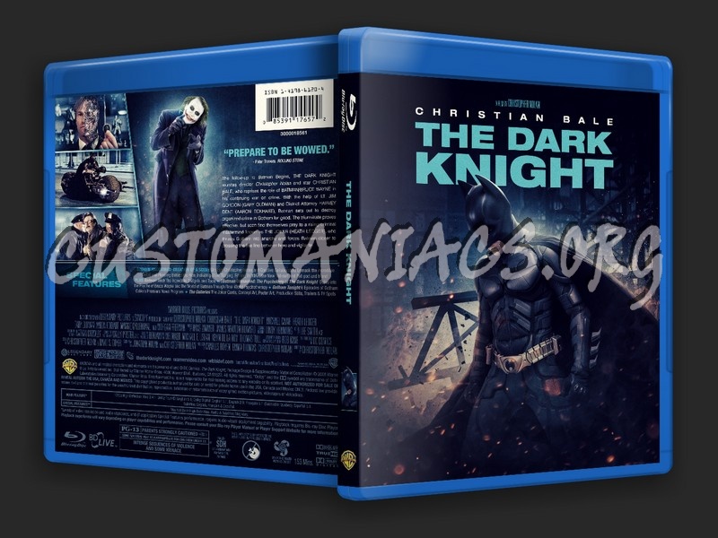 The Dark Knight blu-ray cover