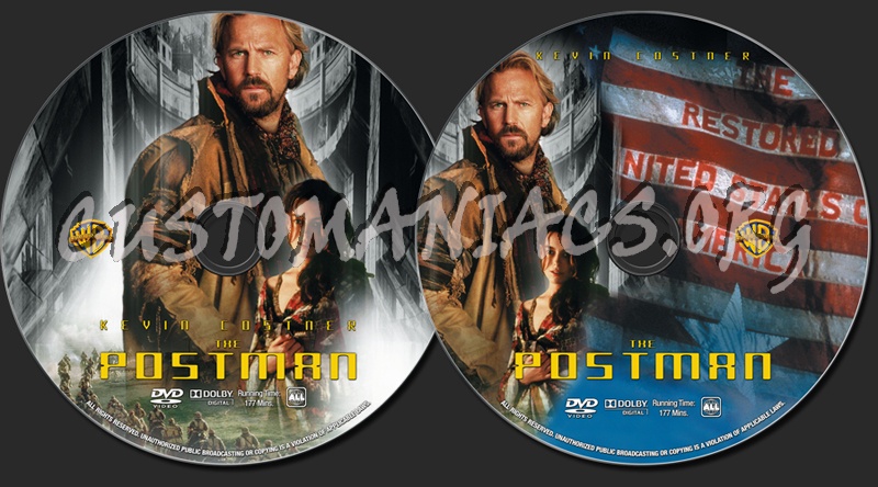 The Postman dvd label