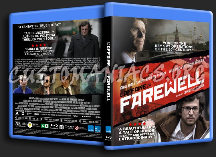 L'Affaire Farewell blu-ray cover