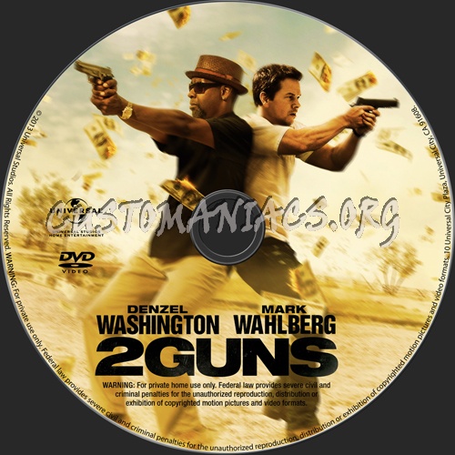 2 Guns dvd label