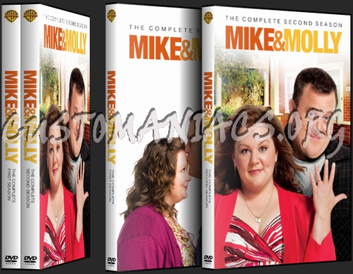 Mike & Molly - Seasons 1 & 2 dvd cover