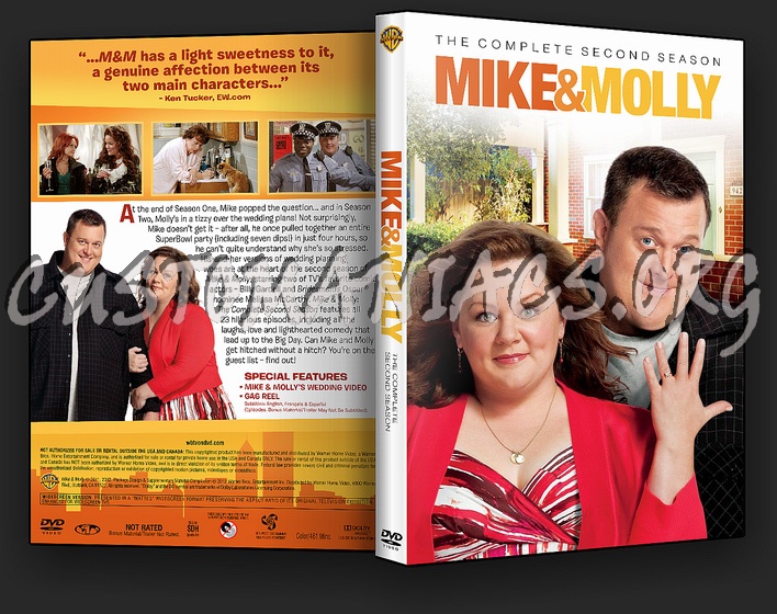 Mike & Molly - Seasons 1 & 2 dvd cover