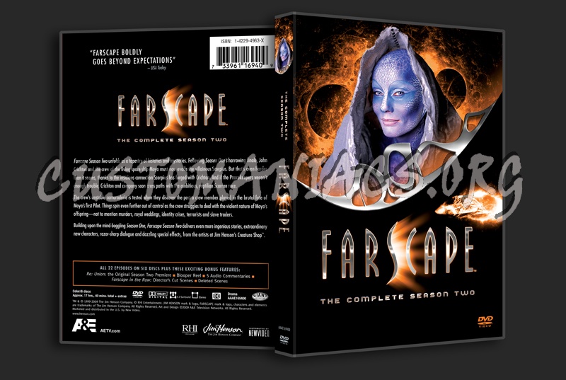 Farscape Season 2 dvd cover