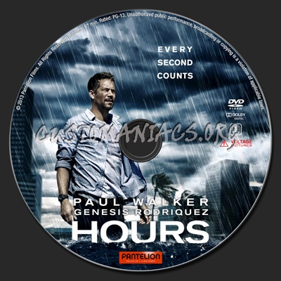 Hours dvd label