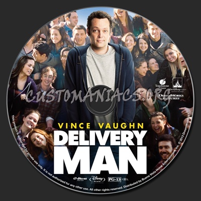 Delivery Man blu-ray label