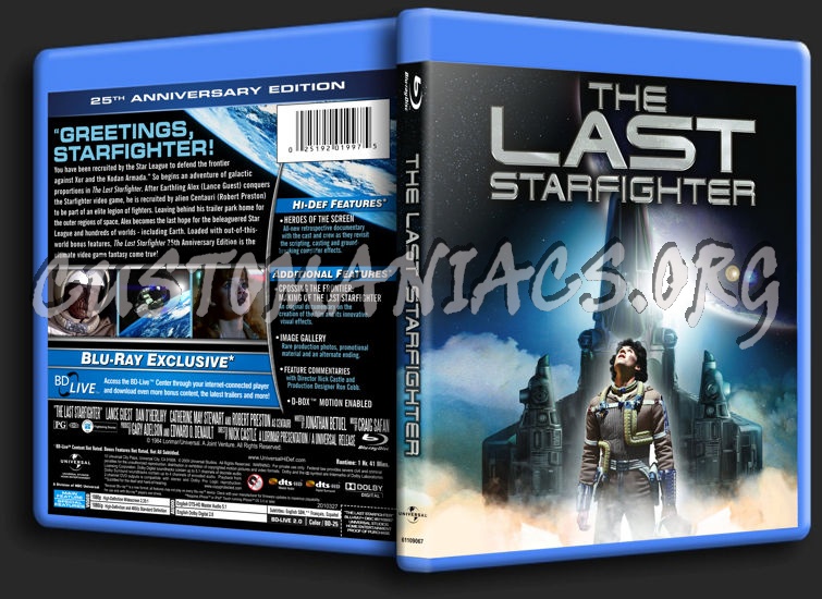 The Last Starfighter blu-ray cover