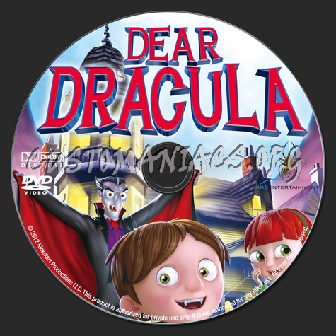 Dear Dracula dvd label