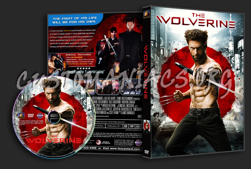 The Wolverine dvd cover