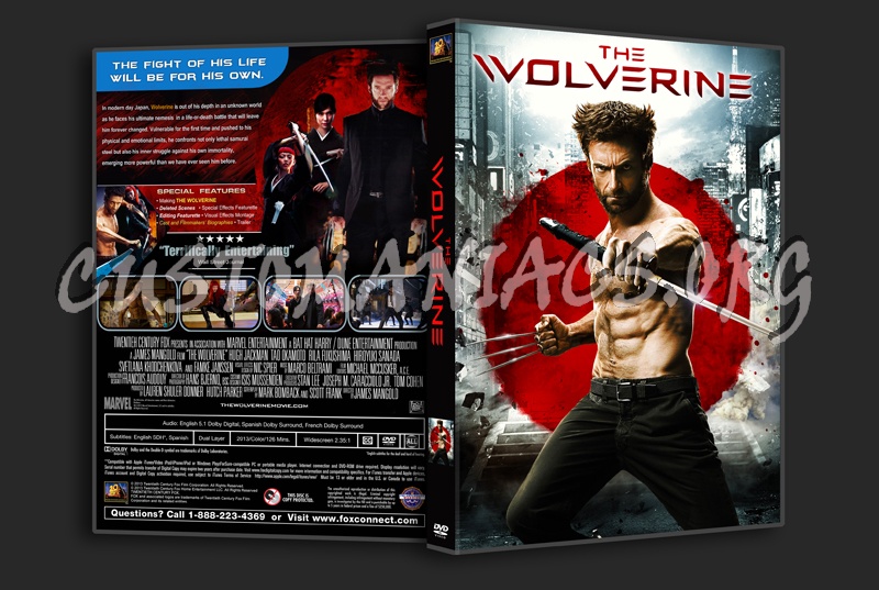 The Wolverine dvd cover