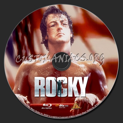 Rocky blu-ray label