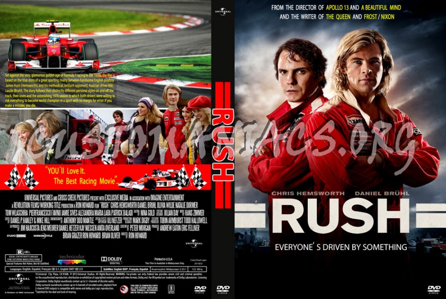 Rush dvd cover