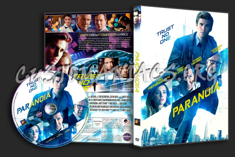 Paranoia dvd cover