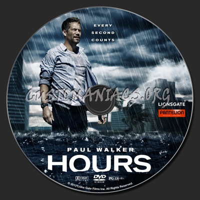 Hours dvd label