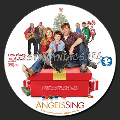 Angels Sing blu-ray label