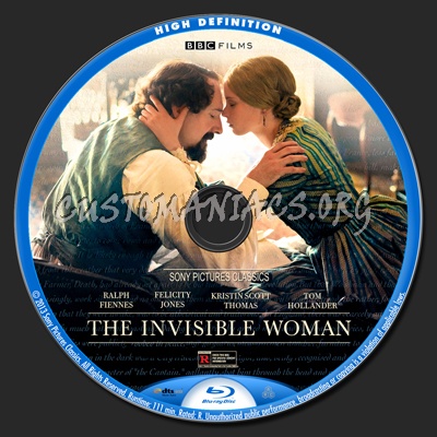 The Invisible Woman blu-ray label