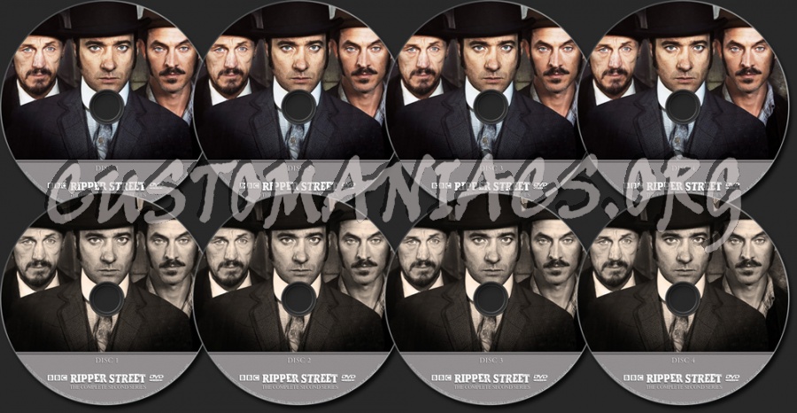 Ripper Street - Series 2 dvd label