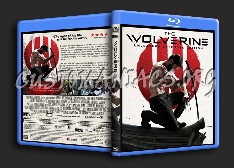 The Wolverine blu-ray cover