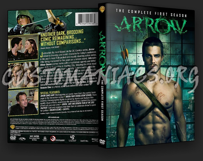 Arrow - Season 1 dvd cover