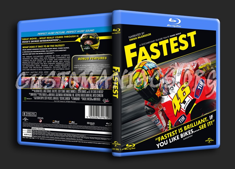 Fastest blu-ray cover