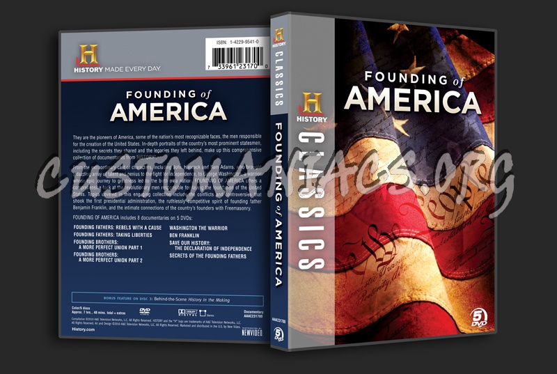 Founding of America dvd cover