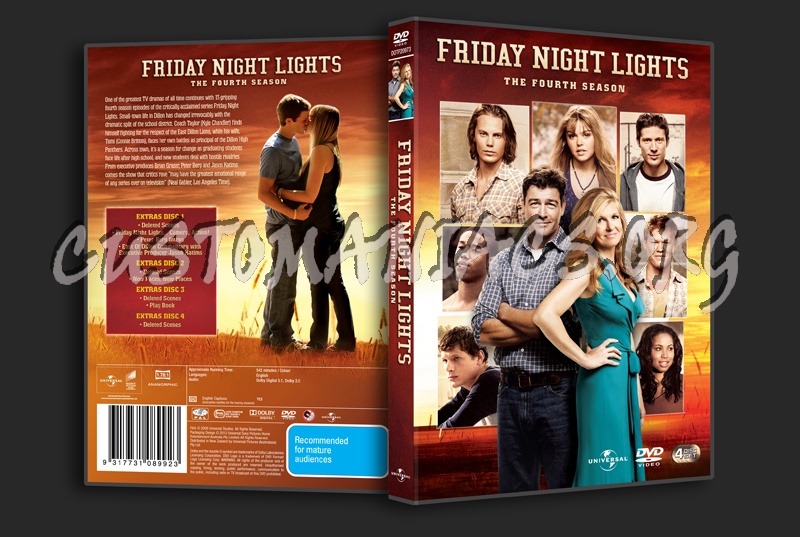 Friday Night Lights Season 4 dvd cover