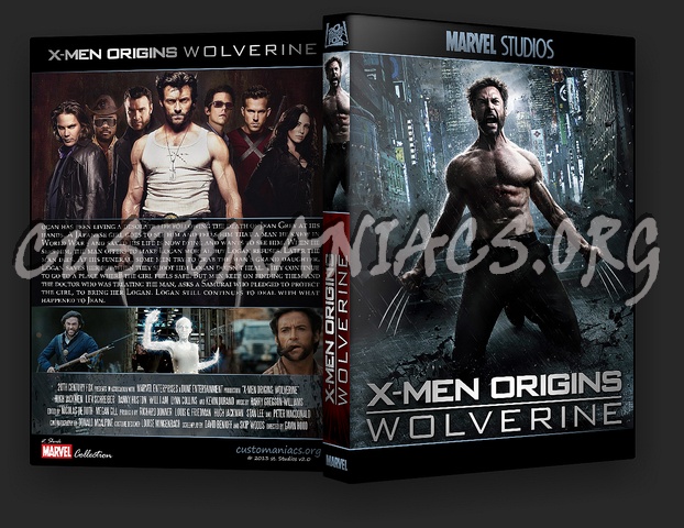 X-Men Origins: Wolverine - Marvel collection dvd cover