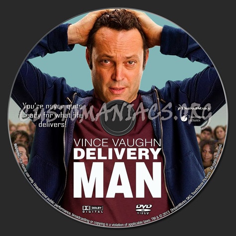 Delivery Man (2013) dvd label