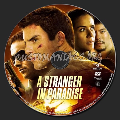 A Stranger in Paradise dvd label